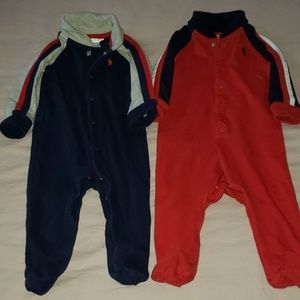 Set of Ralph Lauren one pieces